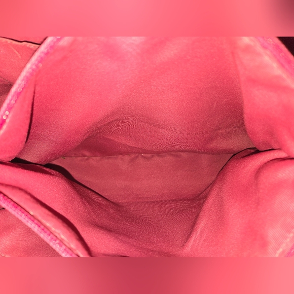 Coach Pink Perforated Leather Tote - Picture 10 of 16